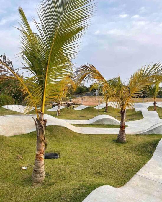 Charming Zen-Style Beach Apartment At Punta Caelo ซานการ์ลอส ภายนอก รูปภาพ
